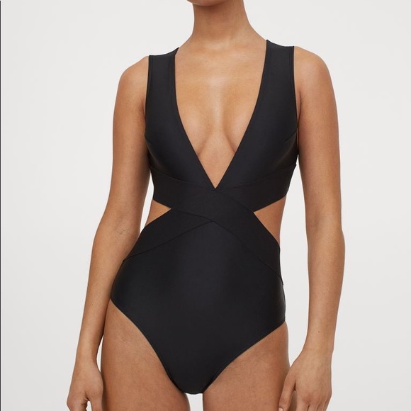 H M Swim Hm One Piece Cut Out Bathing Suit Poshmark